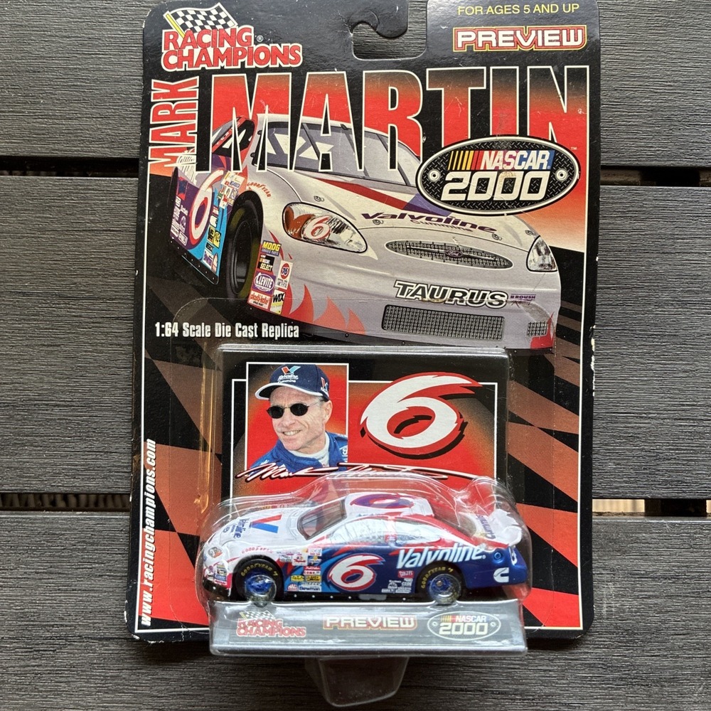 Racing Champions NASCAR 2000 Mark Martin #6  1:64